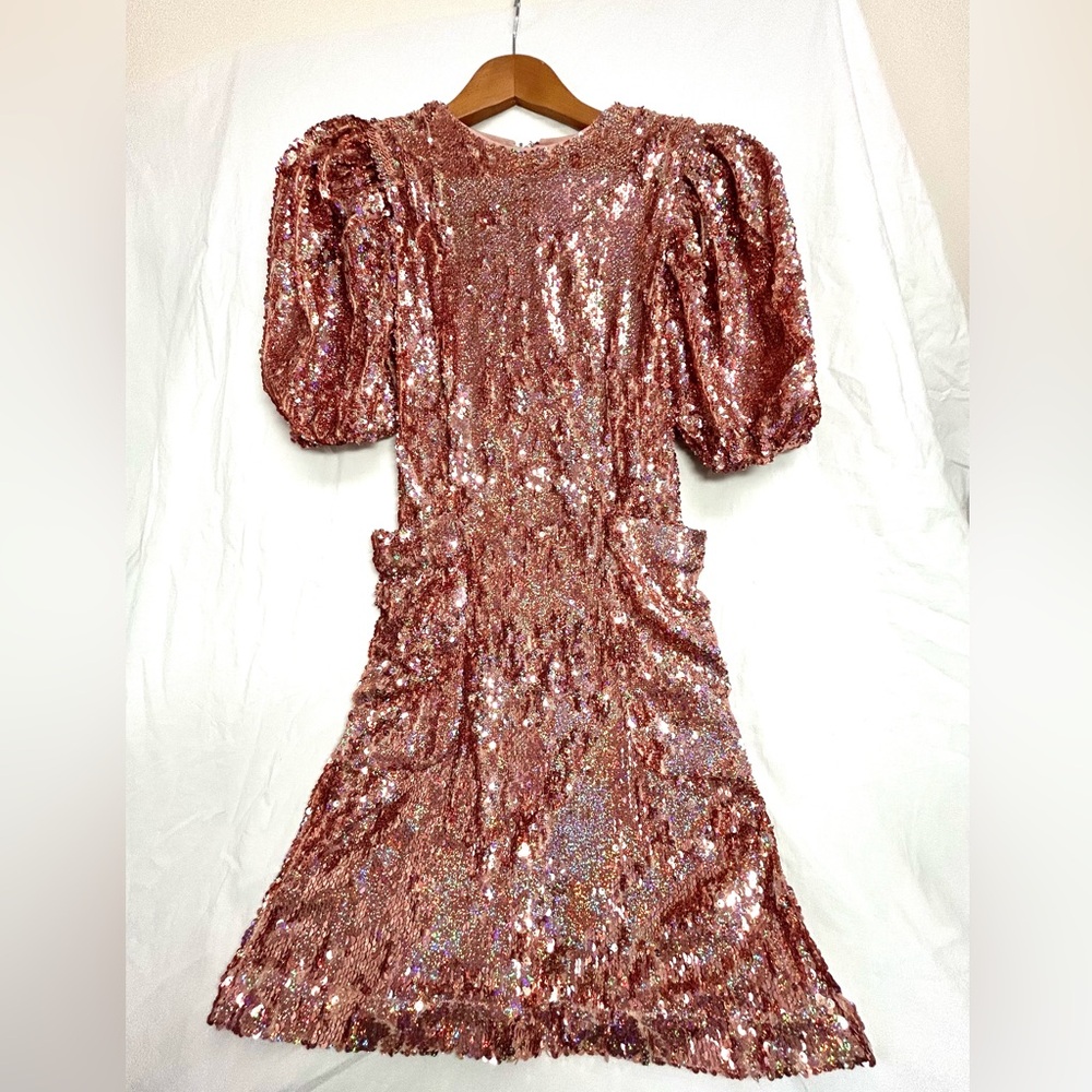 Rotate mini sequined dress.